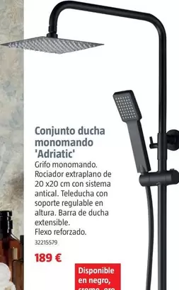 Conjunto Ducha Monomando 'Adriatic'