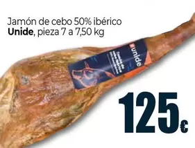 Unide - Jamón De Cebo 50% Ibérico