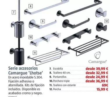 Camargue - Serie Accesorios 'Lhotse'