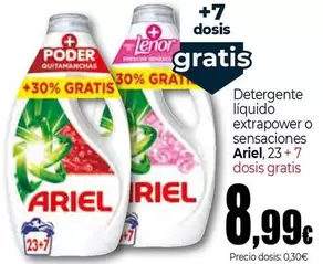 Ariel - Detergente Líquido Extrapower O Sensaciones 
