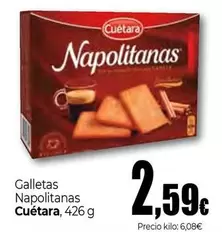 Cuétara - Galletas Napolitanas