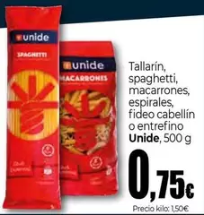 Unide - Tallarin