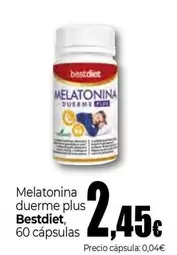 Bestdiet - Melatonina Duerme Plus