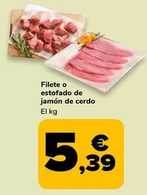 Filete O Estofado De Jamón De Cerdo 