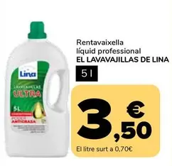 El Lavavajillas De Lina - Rentavaixella Liquid Professional