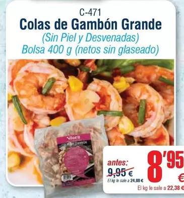 Colas De Gambon Grande