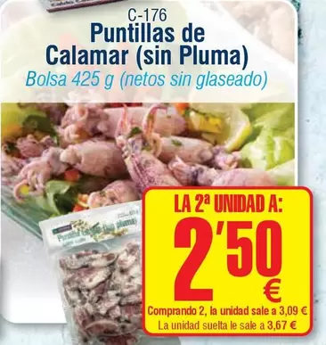Puntillas De Calamar (sin Pluma)