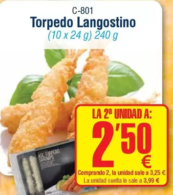 Torpedo Langostino