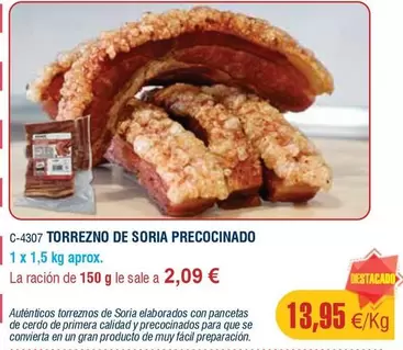 Torrezno De Soria Precocinado