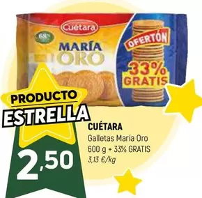 Cuétara - Galletas Maria Oro