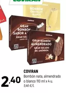 Coviran - Bombon Nata, Almendrado O Blanco