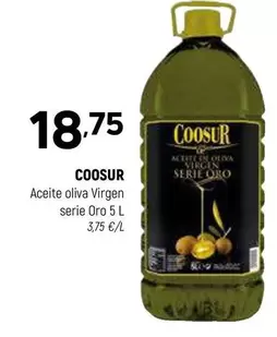 Coosur - Aceite Oliva Virgen Serie Oro