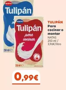 Tulipán - Nata Para Cocinar O Montar