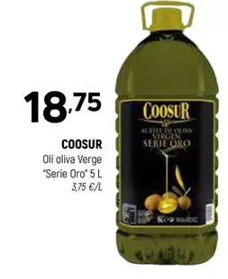 Coosur - Oli Oliva Verge "Serie Oro"