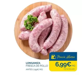 Longaniza Fresca De Pollo
