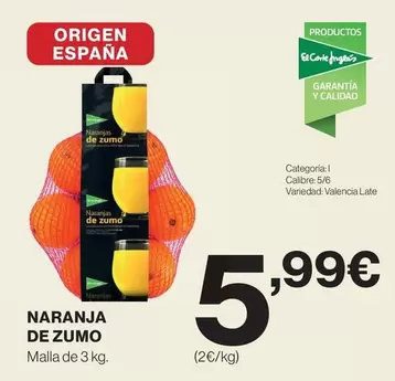 origen - Naranja De Zumo
