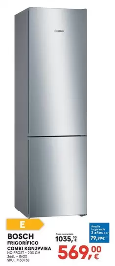 Bosch - Frigorifico Combi Kgn59vvieb