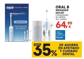 Oral B - Irrigados Oxyjet
