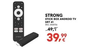 Strong - Stick Box Android Tv SRT 41