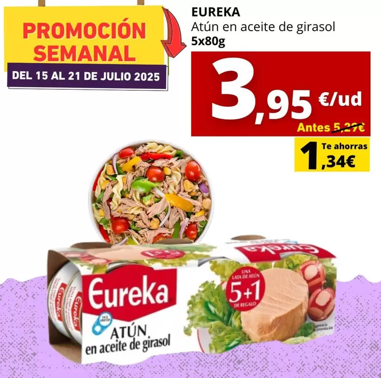 Eureka - Atun En Aceite De Girasol