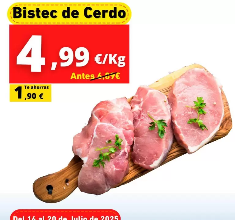 Bistec De Cerdo