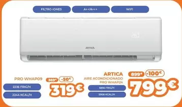 Artic - Aire Acondicionado Pro Whap24