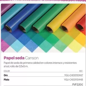 Papel Seda Canson