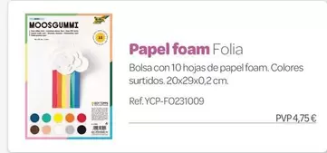 Folia - Papel Foam