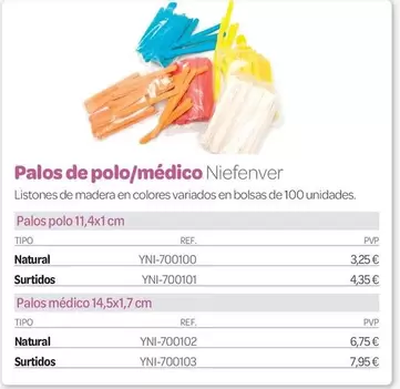 Palos De Polo/ Medico Niefenver