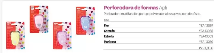 Apli - Perforadora De Formas 