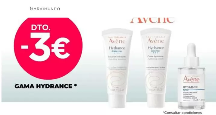 Avène - Gama Hydrance