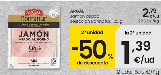 Argal - Jamon Asado Seleccion Bonnatur