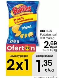 Ruffles - Patatas Sal XLB
