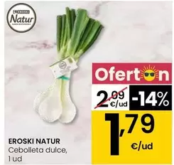 Eroski Natur - Cebolleta Dulce