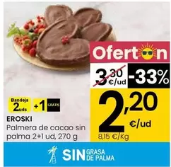 Eroski - Palmera De Cacao Sin Palma 