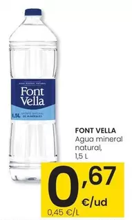 Font Vella - Agua Mineral Natural