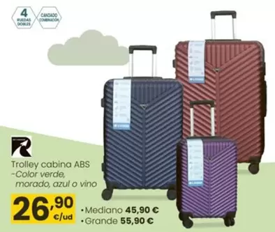 Eroski - Trolley Cabina Abs