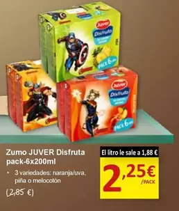 Juver - Zumo Disfruta