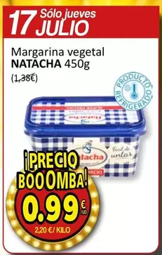 Natacha - Margarina Vegetal