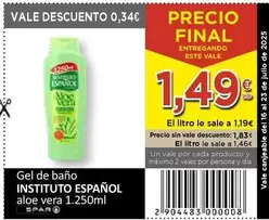 Instituto Español - Gel De Bano