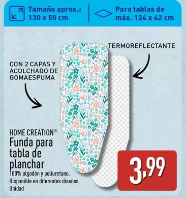 Home Creation - Funda Para Tabla De Planchar