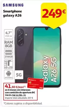 Samsung - Smartphone Galaxy A26