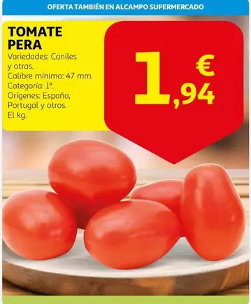 Tomate Pera