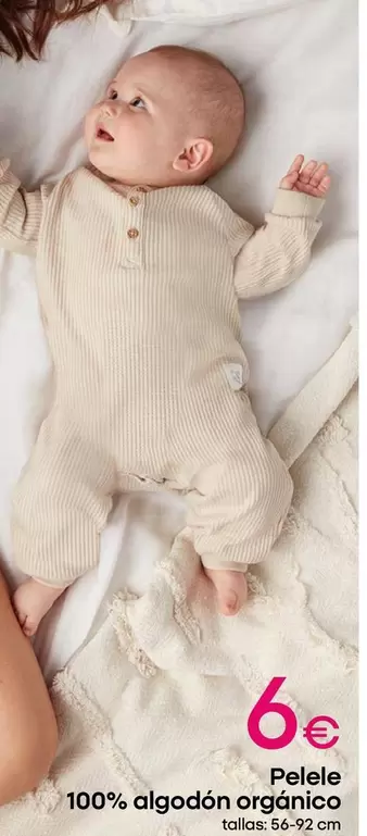 Pelele 100% Algodón Organico
