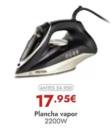 Plancha Vapor 2200w