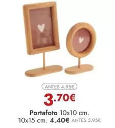 Portafoto 10x10 Cm.