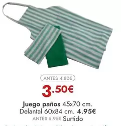 Juego Paños