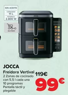 Jocca - Freidora Vertival