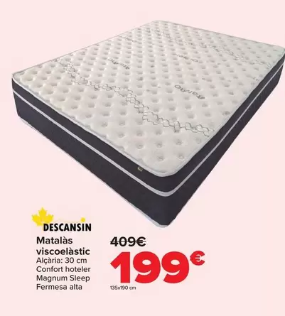 Descansin - Colchón Viscoelastico