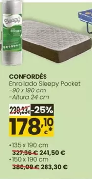 Confordés - Enrollado Sleepy Pocket